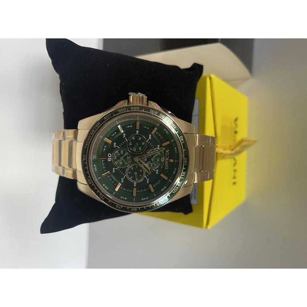 Invicta Speedway Men's Watch - 50mm, Gold (49417)